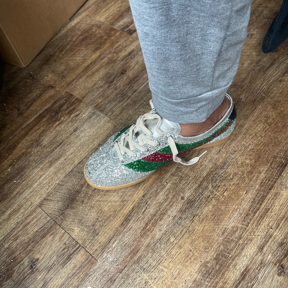 Gucci sparkling sneakers - Picture 3 of 4